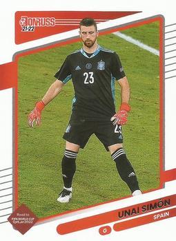 #130 Unai Simon - Spain - 2021-22 Donruss Road to FIFA World Cup Qatar 2022 Soccer