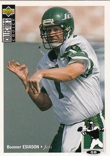 #130 Boomer Esiason - New York Jets - 1994 Collector's Choice Football