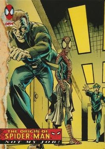 #130 Not My Job! - 1994 Fleer The Amazing Spider-Man