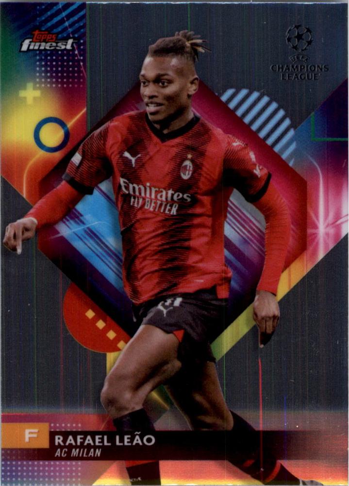 #130 Rafael Leão - AC Milan - 2023-24 Finest UEFA Club Competitions Soccer