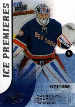 #130 - Mackenzie Skapski - New York Rangers - 2015-16 Upper Deck Ice Hockey
