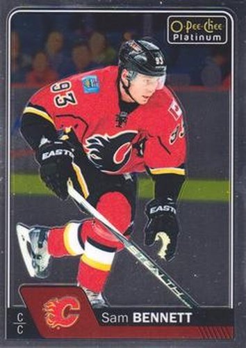 #130 Sam Bennett - Calgary Flames - 2016-17 O-Pee-Chee Platinum Hockey