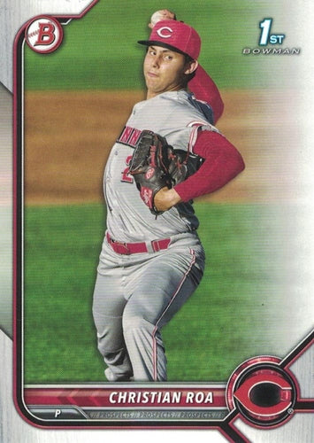 #BP-130 Christian Roa - Cincinnati Reds - 2022 Bowman - Prospects Baseball