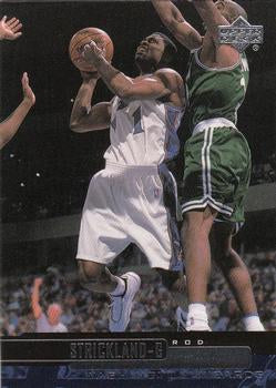 #130 Rod Strickland - Washington Wizards - 1999-00 Upper Deck Basketball