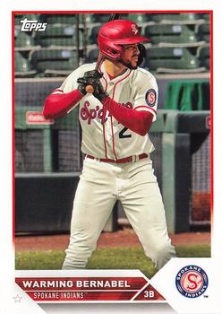 #PD-130 Warming Bernabel - Spokane Indians - 2023 Topps Pro Debut Baseball