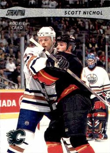 #130 Scott Nichol - Calgary Flames - 2001-02 Stadium Club Hockey