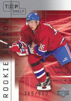 #130 Marcel Hossa - Montreal Canadiens - 2001-02 Upper Deck Top Shelf Hockey