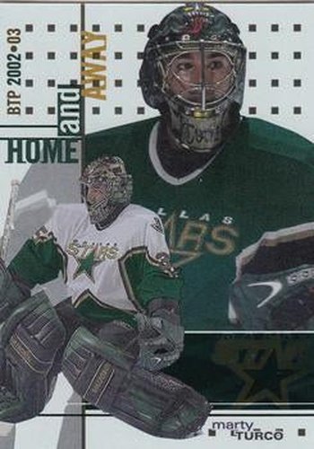 #130 Marty Turco - Dallas Stars - 2002-03 Be a Player Between the Pipes Hockey
