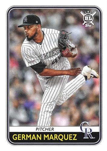#131 German Marquez - Colorado Rockies - 2020 Topps Big League Baseball
