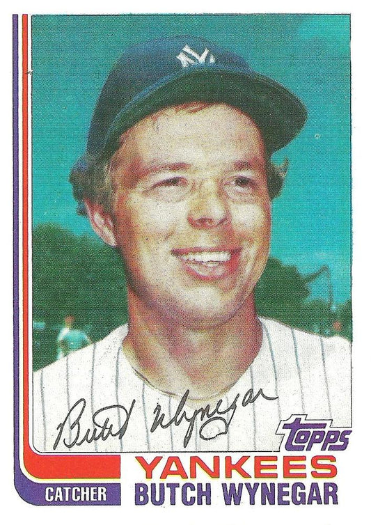 #131T Butch Wynegar - New York Yankees - 1982 Topps Traded Baseball