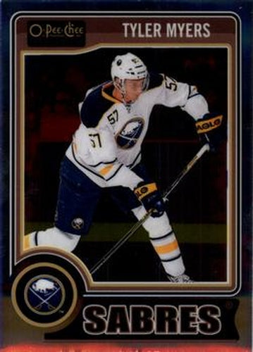 #131 Tyler Myers - Buffalo Sabres - 2014-15 O-Pee-Chee Platinum Hockey