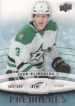 #131 John Klingberg - Dallas Stars - 2014-15 Upper Deck Ice Hockey