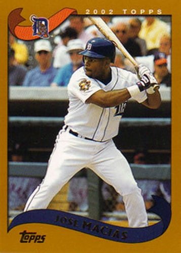 #131 Jose Macias - Detroit Tigers - 2002 Topps Baseball