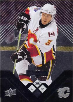 #131 Dion Phaneuf - Calgary Flames - 2008-09 Upper Deck Black Diamond Hockey