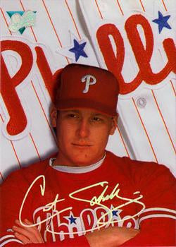 #131 Curt Schilling - Philadelphia Phillies - 1993 Studio Baseball