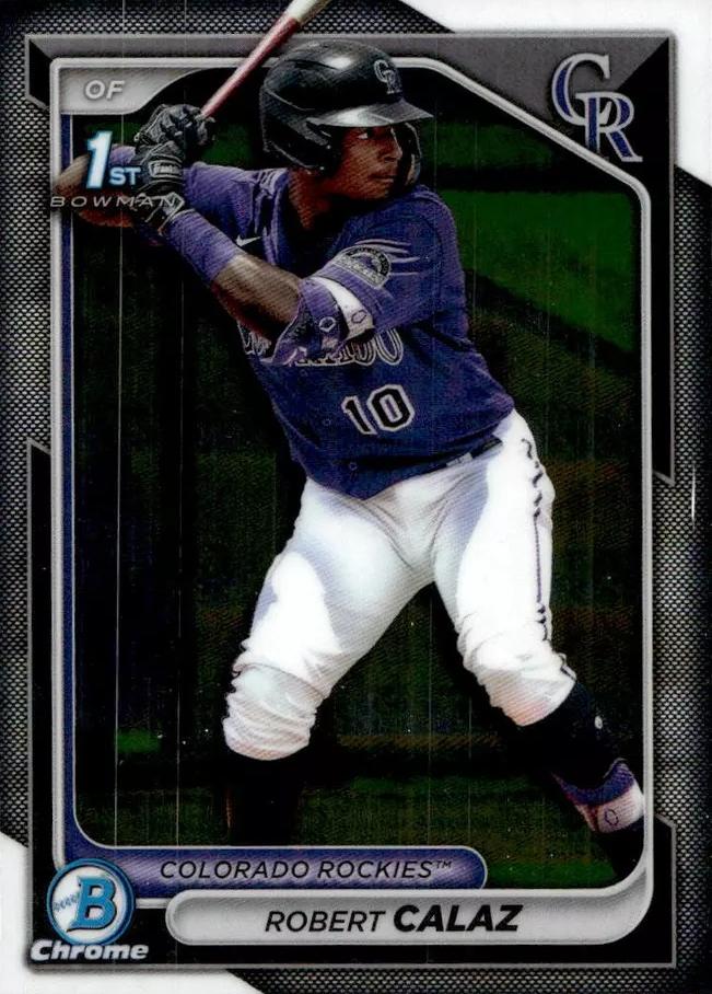 #BCP-131 Robert Calaz - Colorado Rockies - 2024 Bowman - Chrome Prospects Baseball