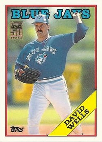 #T131 David Wells - Toronto Blue Jays - 2001 Topps Traded & Rookies Baseball