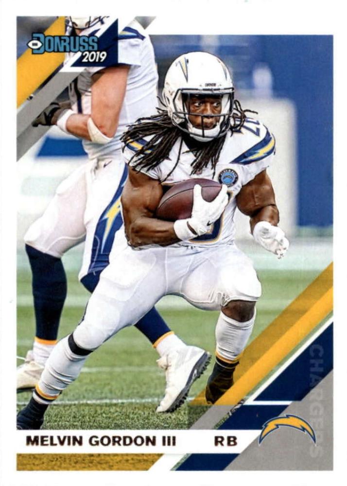 #131 Melvin Gordon III - Los Angeles Chargers - 2019 Donruss Football