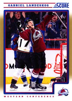 #131 Gabriel Landeskog - Colorado Avalanche - 2012-13 Score - Gold Rush Hockey