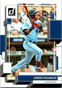 #131 Jorge Polanco - Minnesota Twins - 2022 Donruss Baseball