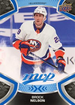 #131 Brock Nelson - New York Islanders - 2021-22 Upper Deck MVP - Blue Hockey