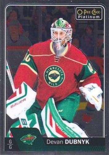 #131 Devan Dubnyk - Minnesota Wild - 2016-17 O-Pee-Chee Platinum Hockey