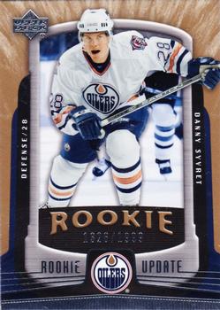 #131 Danny Syvret - Edmonton Oilers - 2005-06 Upper Deck Rookie Update Hockey