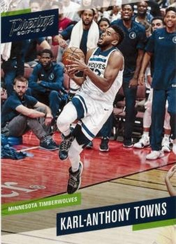 #131 Karl-Anthony Towns - Minnesota Timberwolves - 2017-18 Panini Prestige Basketball