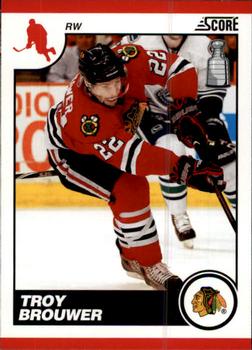 #131 Troy Brouwer - Chicago Blackhawks - 2010-11 Score Hockey
