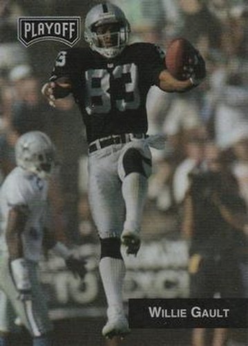 #131 Willie Gault - Los Angeles Raiders - 1993 Playoff Football
