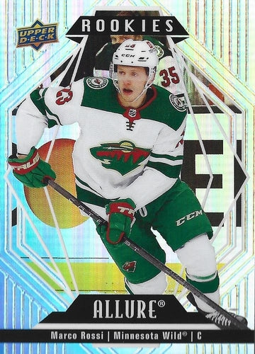 #131 Marco Rossi - Minnesota Wild - 2022-23 Upper Deck Allure Hockey