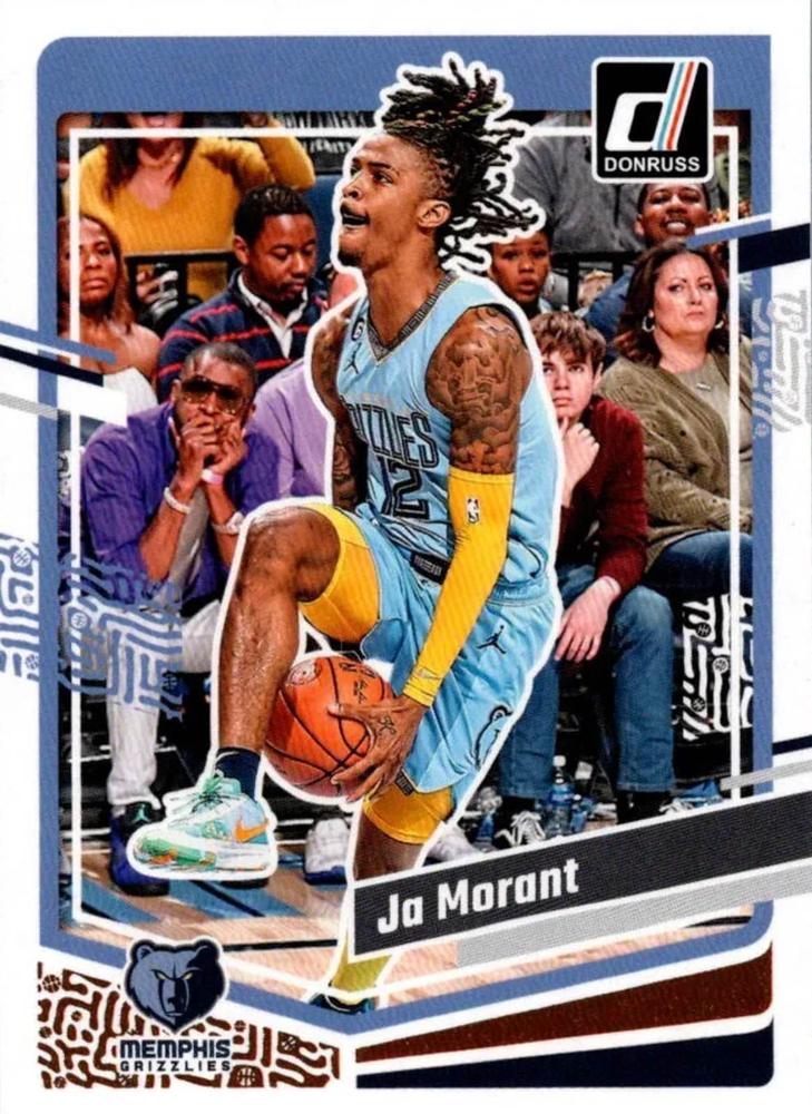 #131 Ja Morant - Memphis Grizzlies - 2023-24 Donruss Basketball