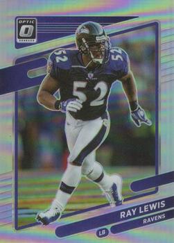 #131 Ray Lewis - Baltimore Ravens - 2021 Donruss Optic - Holo Football