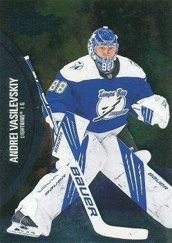 #131 Andrei Vasilevskiy - Tampa Bay Lightning - 2021-22 Skybox Metal Universe Hockey