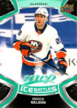 #131 Brock Nelson - New York Islanders - 2021-22 Upper Deck MVP - Ice Battles Hockey