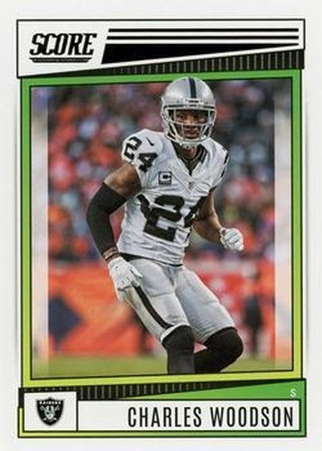#131 Charles Woodson - Oakland Raiders - 2022 Score Football