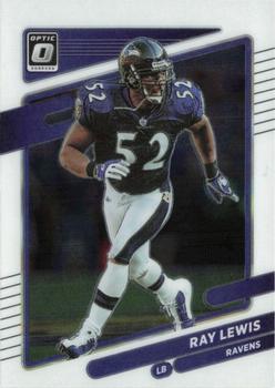 #131 Ray Lewis - Baltimore Ravens - 2021 Donruss Optic Football