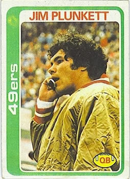 #131 Jim Plunkett - San Francisco 49ers - 1978 Topps Football
