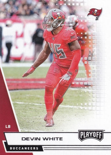 #131 Devin White - Tampa Bay Buccaneers - 2020 Panini Playoff Football