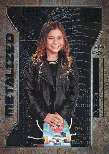 #131 Sky Brown - 2021 SkyBox Metal Universe Champions