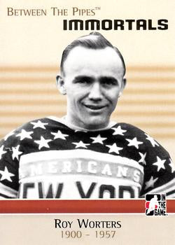 #131 Roy Worters - New York Americans - 2006-07 In The Game Between The Pipes Hockey