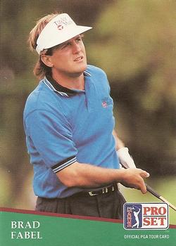 #131 Brad Fabel - 1991 Pro Set PGA Tour Golf