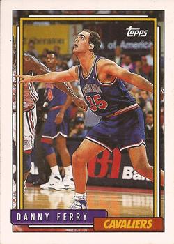 #131 Danny Ferry - Cleveland Cavaliers - 1992-93 Topps Basketball