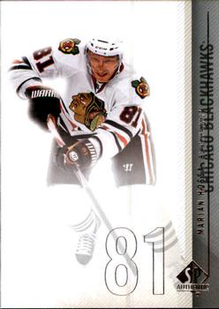 #131 Marian Hossa - Chicago Blackhawks - 2010-11 SP Authentic Hockey