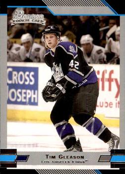 #131 Tim Gleason - Los Angeles Kings - 2003-04 Bowman Draft Picks and Prospects Hockey