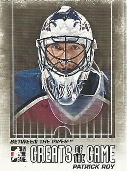 #131 Patrick Roy - Colorado Avalanche - 2009-10 In The Game Between The Pipes Hockey