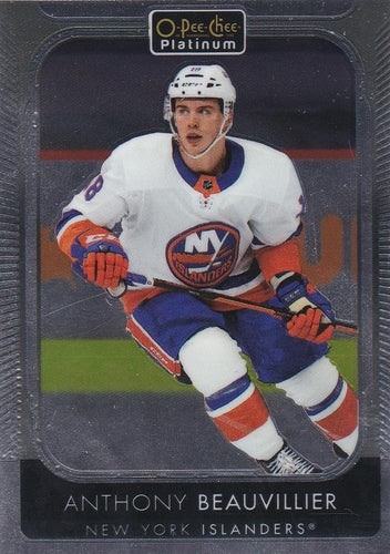 #131 Anthony Beauvillier - New York Islanders - 2021-22 O-Pee-Chee Platinum Hockey
