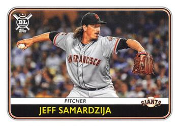 #132 Jeff Samardzija - San Francisco Giants - 2020 Topps Big League Baseball