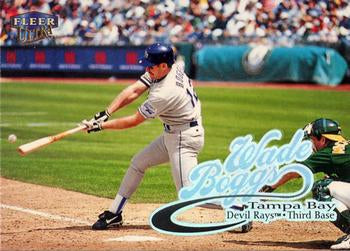 #132 Wade Boggs - Tampa Bay Devil Rays - 1999 Ultra Baseball