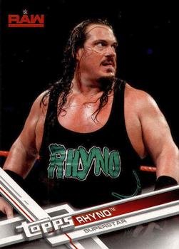 #132 Rhyno - 2017 Topps WWE Then Now Forever Wrestling